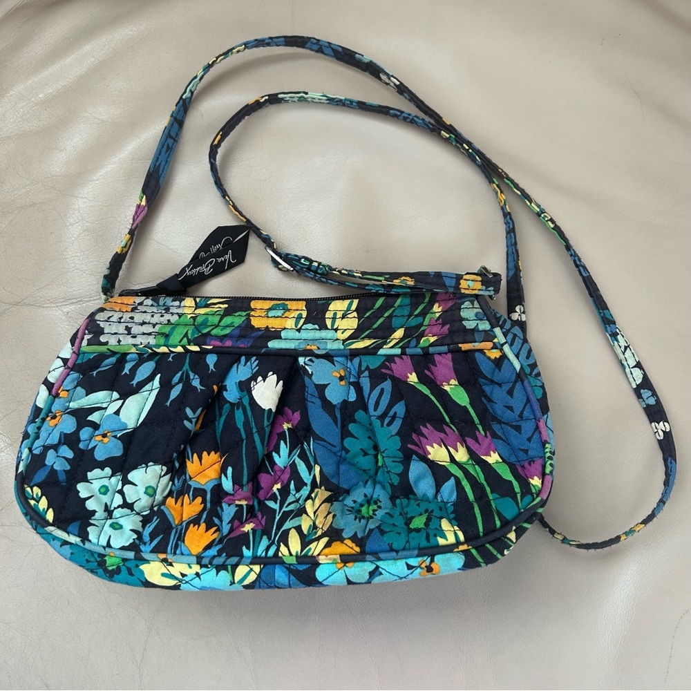 Vera Bradley Floral Quilted Fabric Crossbody